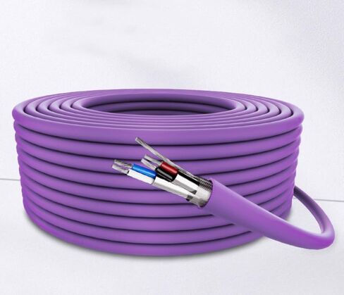 Ailsa Hexi 830-4EH10-PVC DeviceNet Bus CANopen كابل اتصال 2×22 AWG + 2×24 AWG كبل PVC لسلسلة السحب الصناعية المحمية بأربعة مراكز (50 مترًا) in Saudi Arabia