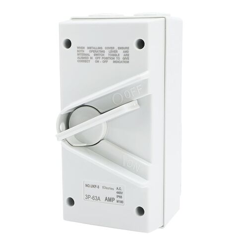 ERYUE 63A 440V AC مفتاح قطع التيار المتردد مع مبيت ABS واتصالات فضية مطورة لموقع البناء in Kuwait