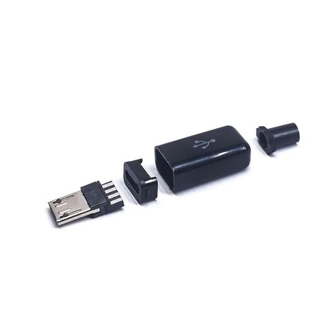 Fengpeng 10/20 قطعة/الوحدة USB ذكر 4Pin مع غمد مقبس USB صغير موصل غلاف بلاستيكي كامل مقبس ذيل مقبس أطراف التوصيل DIY (أبيض، 10 قطع) in Saudi Arabia