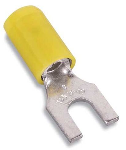 Fork Terminal, Std, 10 Stud, Yellow, PK50 in Saudi Arabia