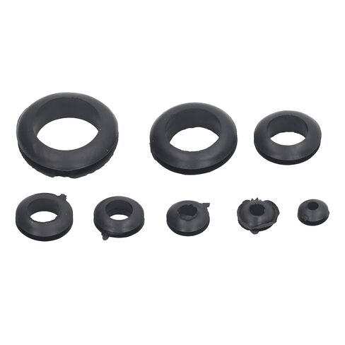 200 Pcs Rubber Grommet Set - Durable, Oil Proof Grommet Kit for Wall Hole, Workshop, Car, Electrical - Rubber Hole Grommet, Rubber Hole Plug, Rubber Grommet Kit in Saudi Arabia