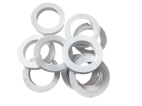 PTFE Impregnated Ramie Fiber Valve Packing - 10Pcs Self-Lubricating, Wear Resistant for Industrial Applications(OD60*ID40*10mmT) in Saudi Arabia
