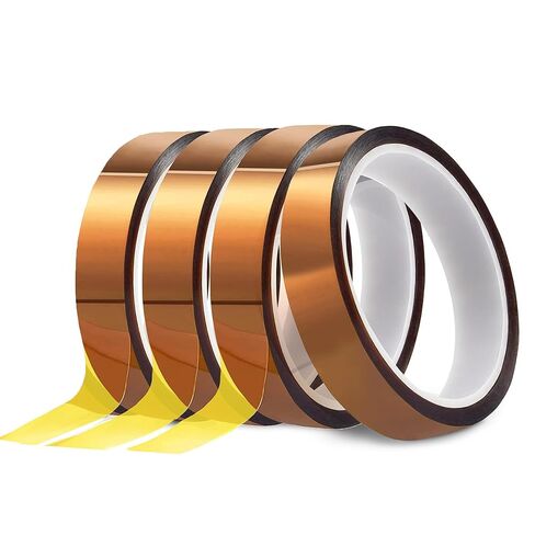 Beezay Goods Heat Tape for Sublimation, 10mm x 4 (108ft), Heat Transfer Tape, Thermal Tape, Heat Resistant Tape for Heat Press, Printing, Soldering, Protecting Circuit Board, No Residue in Saudi Arabia