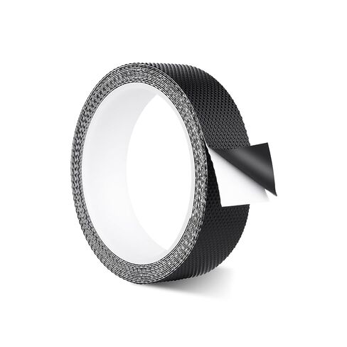 Kwtpsg Black Rubber Grip Anti Slip Tape(1" x 10 FT),Heavy Duty Waterproof Non-Abrasive Tape Cushion Pad for Indoor & Outdoor,Making Handles or Contact Surfaces Safer in Saudi Arabia