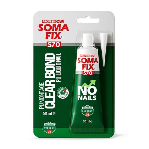 مسمار سائل - لاصق تركيب وبناء متعدد الأغراض، غراء فائق للطوب والحجر والسيراميك والبلاط والمعادن والحديد والفولاذ - مقاوم للطقس + مقاوم للحرارة (في الداخل) in Kuwait