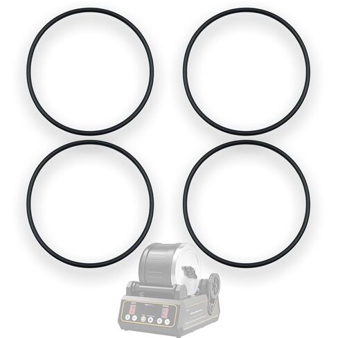 4 عبوات من أحزمة محرك دائرية مطاطية من النتريل لطراز LORTONE 3A وKomeStone K1 وK3 Rock Tumblers (لا تنطبق على K2، K4) - شريط محرك بديل in Kuwait