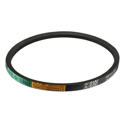 A500 V-Belts 500mm Inner Girth 13mm Top Width 8mm Thickness JIS Standard A-Section Rubber Drive Transmission Belt for Washing Machine in Saudi Arabia