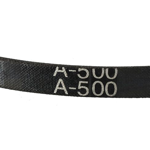 A500 V-Belts 500mm Inner Girth 13mm Top Width 8mm Thickness JIS Standard A-Section Rubber Drive Transmission Belt for Washing Machine in Saudi Arabia
