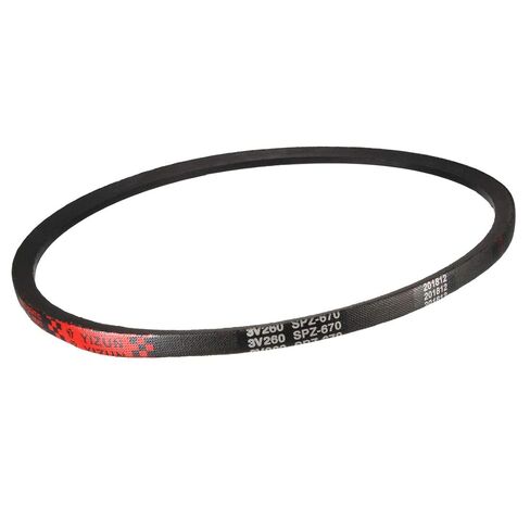 SPZ-670 Drive V-Belt حزام نقل الطاقة المطاطي الصناعي 670 مم مقاس الملعب 10 مم العرض 8 مم الارتفاع in Saudi Arabia