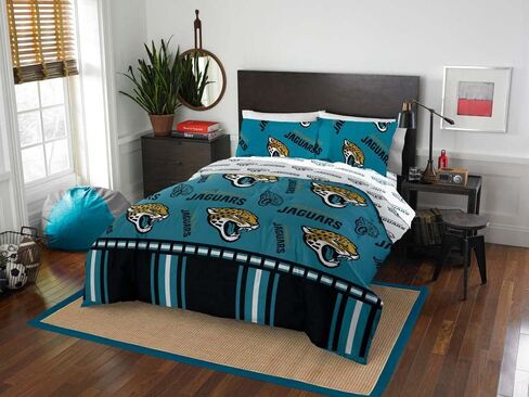 Northwest NFL Denver Broncos Bed in a Bag Set, Twin, Rotary in Kuwait