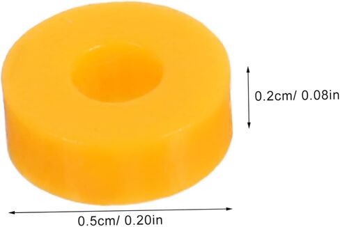 TEHAUX 100pcs Plastic Axle Bushings Set for DIY Science Projects 2.0MM Diameter Shaft Sleeves for Model Cars and Toy Vehicles Smooth Transmission in Saudi Arabia
