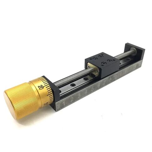 T-Type Mini Sliding Table CNC Z Axis Linear Actuator NEMA11 Linear Motor kit Manual Slide Stage(Manual Slide Table,50 Stroke 1mm Pitch) in Saudi Arabia