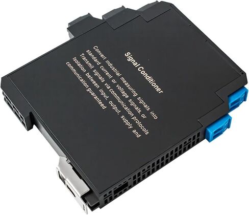 KNKQZXVDF 35 مللي متر DC24V محول الإشارات الحالي 1 إخراج المدخلات 1-5 فولت إلى 0-10 فولت 4-20mA (إخراج 0-5 فولت) in Kuwait