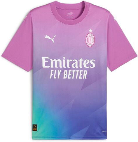 PUMA Men's Soccer AC Milan 23/24 Third Jersey - Celebrating Inclusivity and Passion for The Unconventional in Saudi Arabia