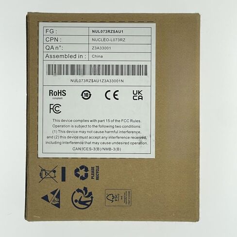 NUCLEO-L073RZ STM32 Nucleo-64 STM32L073RZT6 Processor, ARM Cortex M0+ core in Saudi Arabia