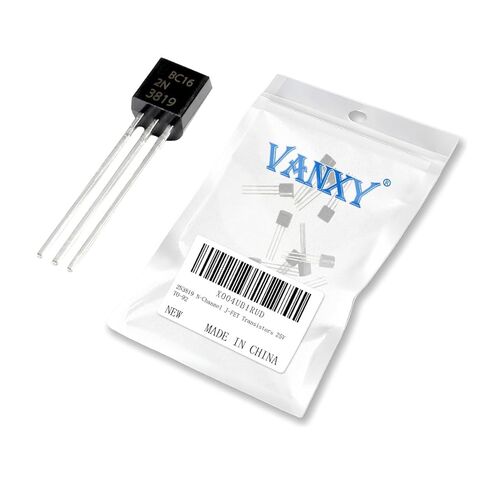 10PCS 2N3819 N-Channel J-FET Transistors 25V TO-92 in Saudi Arabia