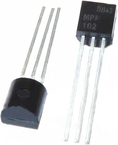 10Pcs MPF102 TO-92 MOS Field Effect Tube Inline NPN in Saudi Arabia