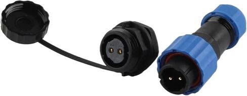 1Set SP16 IP68 موصل مقاوم للمياه 2/3/4/5/6/7/8/9 دبوس PlugMale والإناث لوحة مقابس جبل سلك كابل (SP16-5L) in Kuwait