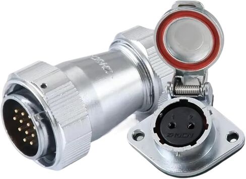 BOQZPZR WY20TE+ZG ذكر أنثى محول مأخذ التوصيل موصل كهربائي مقاوم للماء للآلات والمعدات (5Pin) in Kuwait