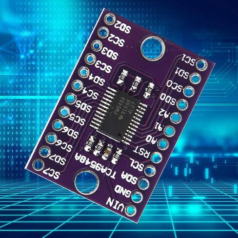 WALFRONT TCA9548A، لوحة تطوير وحدة مضاعفة I2C ذات 8 قنوات مع اختيار عنوان 0x70 0x77 لـ IIC SMBus، هيكل مدمج تيار استعداد منخفض in Kuwait