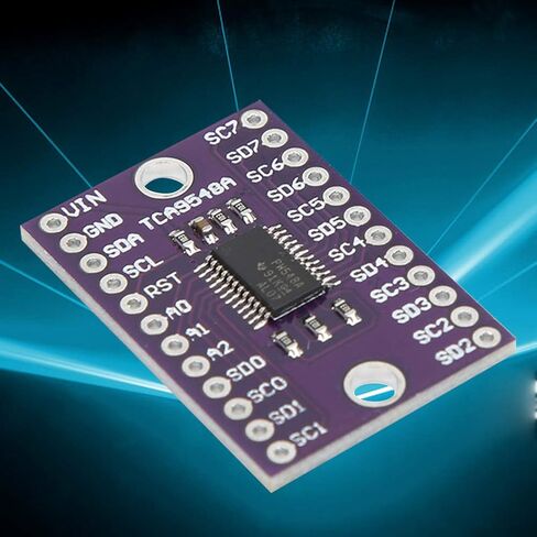 WALFRONT TCA9548A، لوحة تطوير وحدة مضاعفة I2C ذات 8 قنوات مع اختيار عنوان 0x70 0x77 لـ IIC SMBus، هيكل مدمج تيار استعداد منخفض in Kuwait