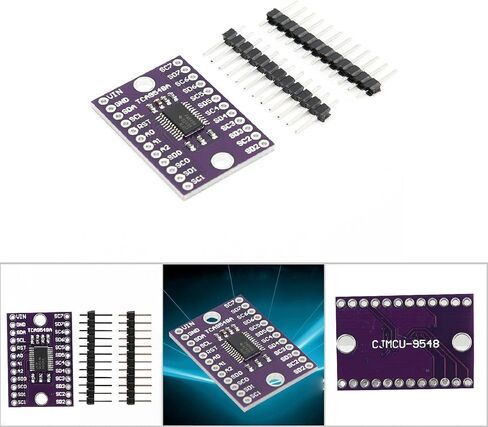 WALFRONT TCA9548A، لوحة تطوير وحدة مضاعفة I2C ذات 8 قنوات مع اختيار عنوان 0x70 0x77 لـ IIC SMBus، هيكل مدمج تيار استعداد منخفض in Kuwait