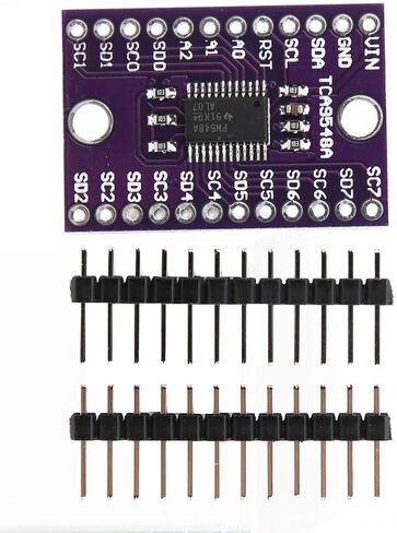WALFRONT TCA9548A، لوحة تطوير وحدة مضاعفة I2C ذات 8 قنوات مع اختيار عنوان 0x70 0x77 لـ IIC SMBus، هيكل مدمج تيار استعداد منخفض in Kuwait