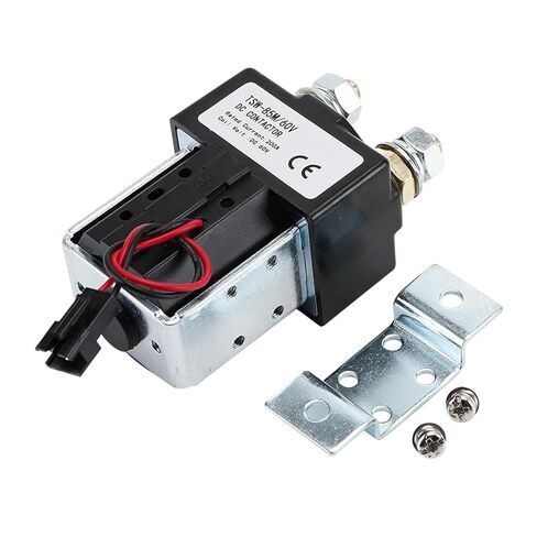 TSW-85M DC Contactor 200A 60V, 1NO 2-Pole Magnetic Latching Relay, High Current DC Contactor with Mounting Bracket (48V) in Saudi Arabia