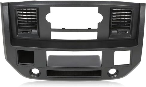 Dash Board Bezel Cover, Fit Dodge Ram 1500 1998-2001/Ram 2500 3500 1998-2002, Core Structure Replacement, Dashboard Core Frame, ABS Plastic, Gray in Saudi Arabia