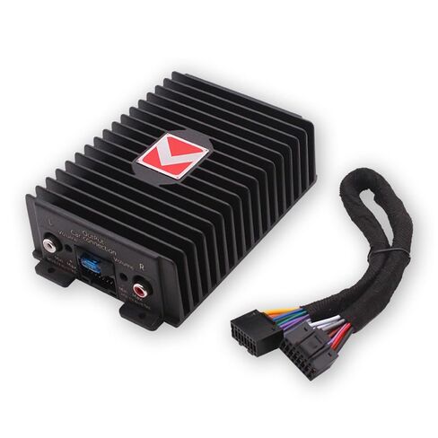 Mulcort 4 قناة مكبر للصوت سيارة الصوت، 80Wx4 تعديل الصوت مكبر كهربائي معالج الصوت الرقمي فئة A / B لمشغل سيارة أندرويد، 4-قناة فئة A / B مكبر للصوت لستيريو صوت السيارة in Saudi Arabia