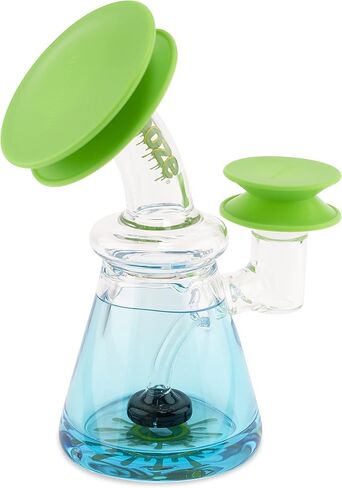 ResOlution Caps Universal Caps for Cleaning, Storage, and Odor Proofing Glass Water Pipes/Rigs and More - Green in Kuwait