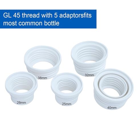 ONiLAB Bottle Top Dispenser, 10–60 mL, Safely & Precisely Dispenses Chemicals and Reagents from Lab Bottles, Includes 5-Size Adapters: S40, GL32, GL38, GL25, GL28 (Dispenser Only) in Saudi Arabia