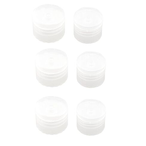 YHXiXi 16 قطعة من أغطية الزجاجات المقاومة للتسرب، موزع علوي لزجاجة الحمام المنزلية، أغطية فارغة شفافة 4 مقاسات، أغطية قلاب بلاستيكية للأسنان، أغطية لوشن، أغطية قلابة in Kuwait