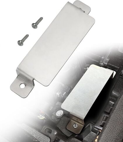 Upgraded Anti-Theft Neutral Cover Plate for Dodge Challenger (2015-2023 All Models) with Security Screws & Included Tool - Enhanced Protection in Kuwait