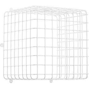 سدادة تلف أسلاك الفولاذ Blulu 14.5 × 14 × 12 بوصة قفص مكعب تقريبًا سلك الأمان معدات حراسة الأمن المغلفة بالفولاذ in Kuwait