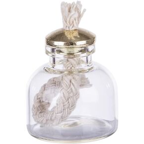 10 مل مصباح كحول زجاجي لنموذج محرك ستيرلينغ، مصباح روح مختبر شفاف صغير لاستخدام التدفئة في تجربة الكيمياء الفيزيائية in Kuwait