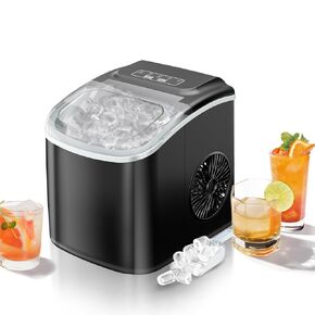 Erivess Commercial Ice Maker Machine, 90lbs/24H Stainless Steel Under Counter ice Machine with 20lbs Ice Storage Capacity, 36 Cubes in 11Mins Freestanding Ice Maker for Home/Bar/Cafe/Restaurant in Saudi Arabia