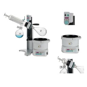 Rotary Evaporator with Universal Compatibility, Fast Lifting, Premium Construction, Ideal for Lab Distillation with Vacuum/Chiller Accessories in Kuwait