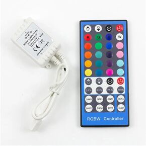 FDAVDNMG DC12-24V 2A * 4 قناة 40 مفتاح RGBW LED تحكم باهتة الأشعة تحت الحمراء للتحكم عن بعد ل 5050 3528 RGB RGBW Led ضوء مرن in Kuwait