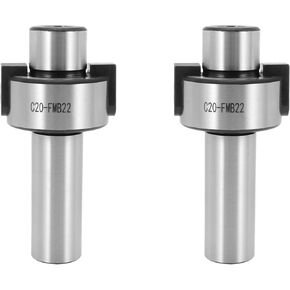 Bloepum 2X C20 FMB22 Holder Face Mill Arbor Shell End Mill Arbor Adaptor for Milling Tool in Kuwait