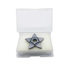 LAHDYFHOE إدراجات كربيد النجمة الخماسية إدراجات الحز بنتا قطع أدوات الفراق إدراجات للفولاذ المقاوم للصدأ in Kuwait