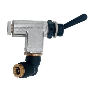 BA14500 Air Toggle Control Valve Switch for Peterbilt 379 389, Kenworth, International LT, 1/4" Self-Locking Pneumatic Quick Connect Air Switch in Kuwait