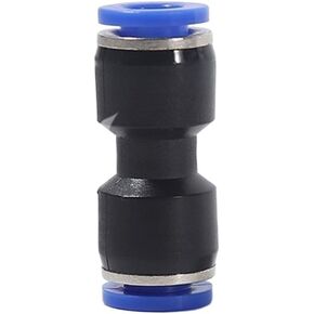 موصل أنابيب هواء هوائي سريع التوصيل مستقيم من خلال Pu4/6/8/10/12/14/16 مم بلاستيك ثنائي الاتجاه (تمرير من خلال Pu6) in Kuwait