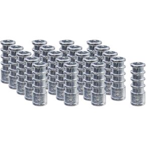 Tighall 20 قطعة 1/4 * 1-1/2 مرساة خرسانة من سبائك الزنك شديدة التحمل وطويلة التأخر للجدران الخرسانية والأحمال الثقيلة وأعمدة السياج الخارجية in Kuwait