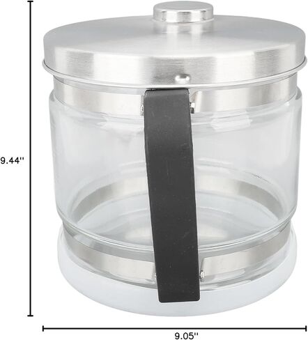 Fabater Glass Carafe, 1 Gallon / 4L Water Jar for Distiller, Replacement Collection Bottle, Compatible With Most Countertop Distillers, Storage for Juice in Saudi Arabia