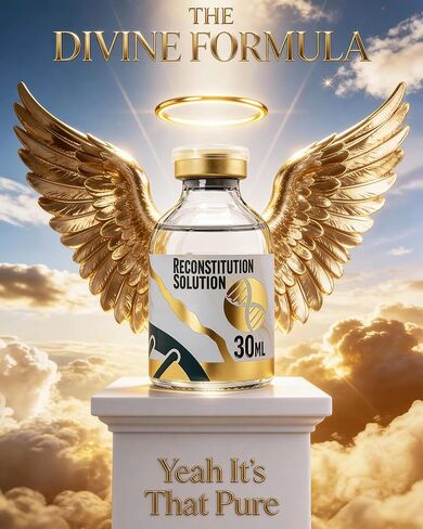 Dilution Solution for Reconstitution 30ml- Ultra Clean in Borosilicate Glass Vial-Made in USA, Veteran-Owned in Kuwait