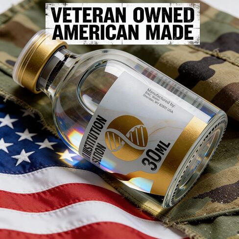 Dilution Solution for Reconstitution 30ml- Ultra Clean in Borosilicate Glass Vial-Made in USA, Veteran-Owned in Kuwait