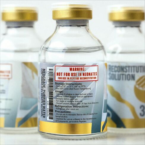 Dilution Solution for Reconstitution 30ml- Ultra Clean in Borosilicate Glass Vial-Made in USA, Veteran-Owned in Kuwait