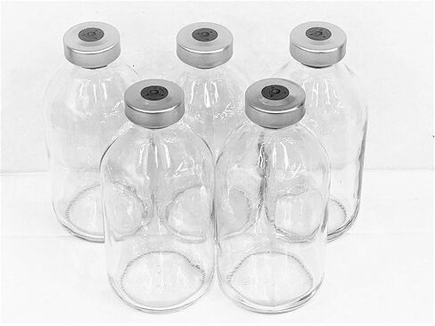 250ml Sterile Clear Vials 5pk in Saudi Arabia