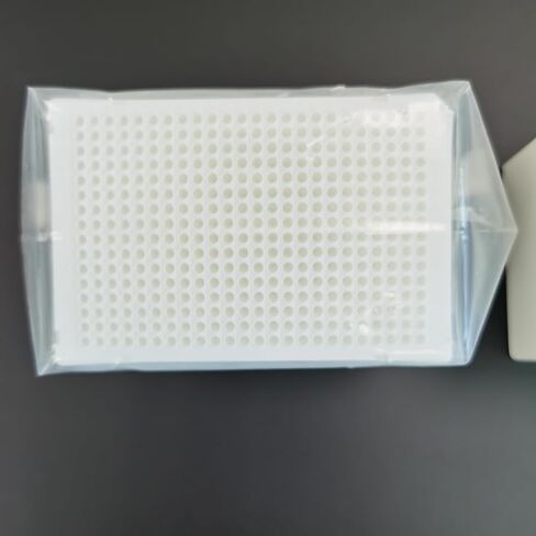 384-Well PCR Microplates, Pack of 10, Transparent, Single-Cut Design, Laboratory Grade — for High-Throughput PCR & qPCR Workflows (Not for Diagnostic or Therapeutic Use) in Saudi Arabia